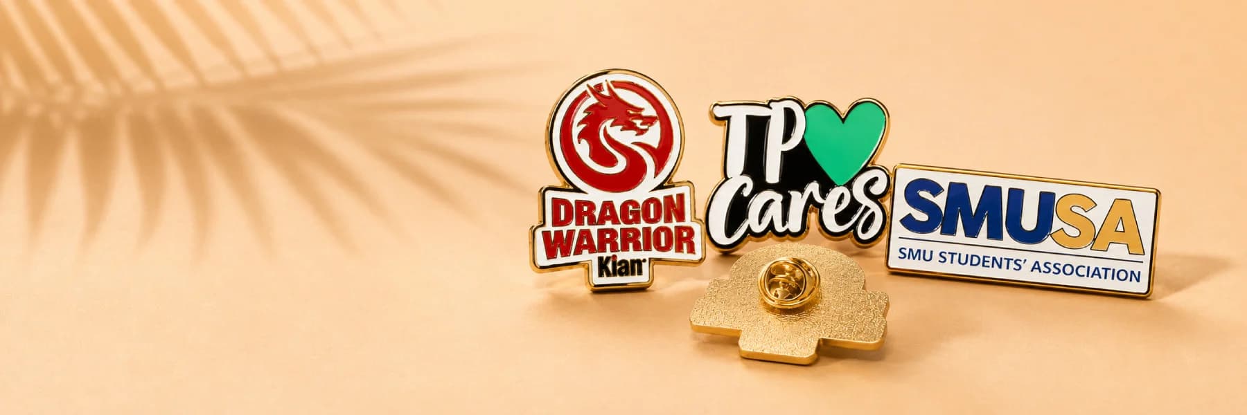 Custom soft enamel pins Singapore