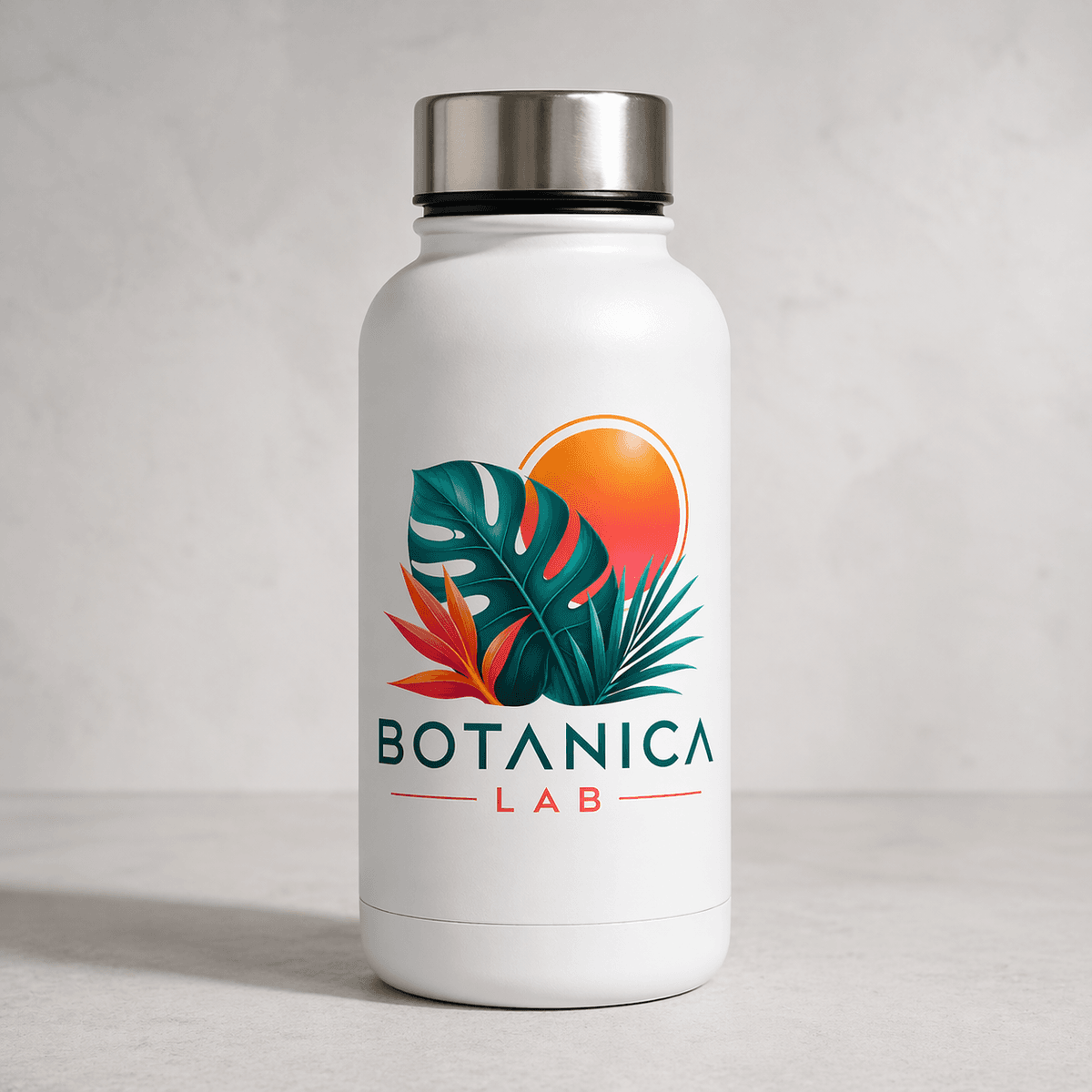 UV printed bottle actual product