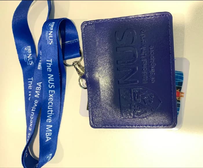 Light blue event wristband worn by a customer