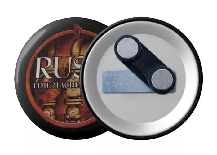 Round Tin Custom Magnet