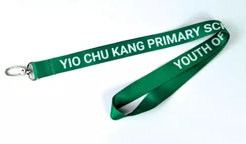 1 Color Print Lanyard
