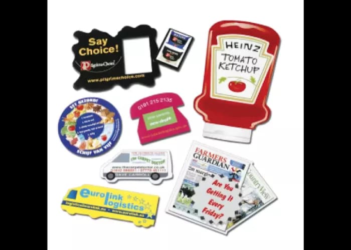 Promotional Chrome Paper Fridge Magnet