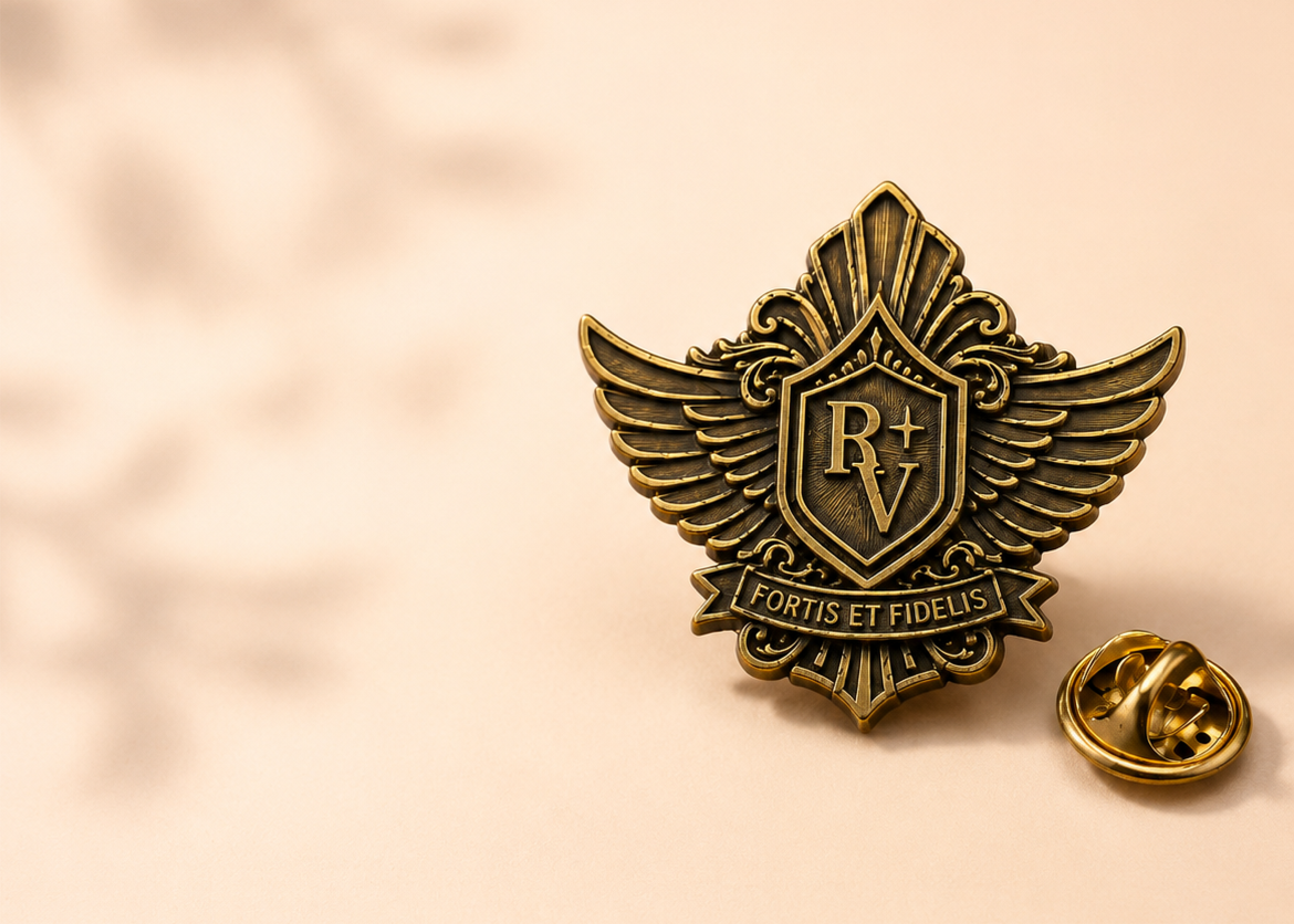 Custom die struck pins